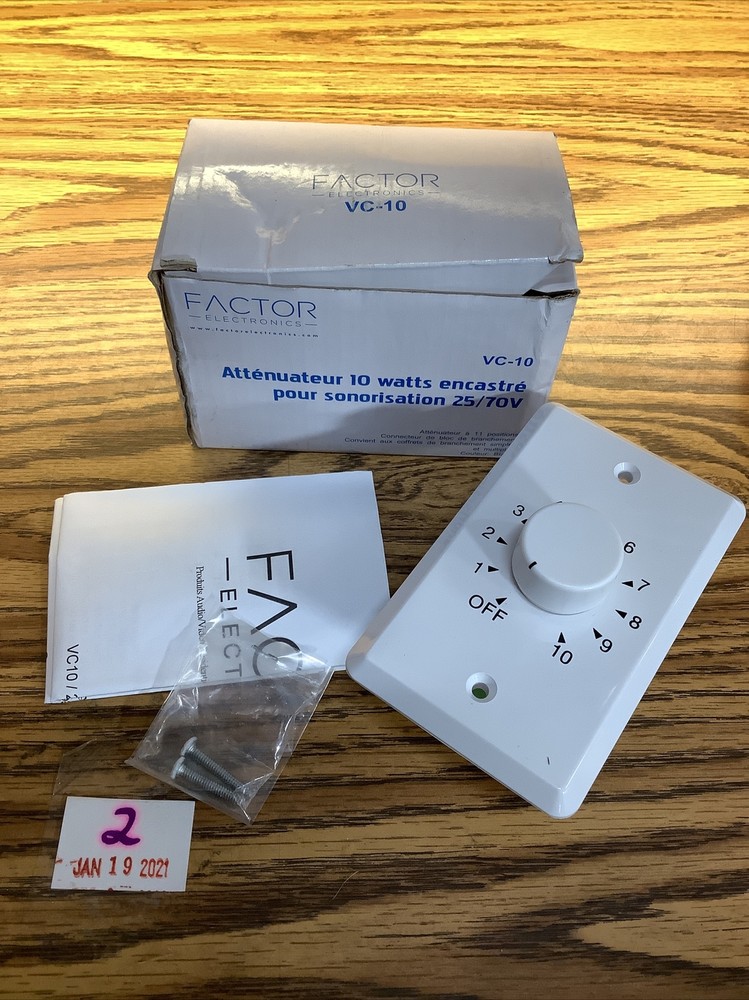 Factor Electronics VC-10 Control