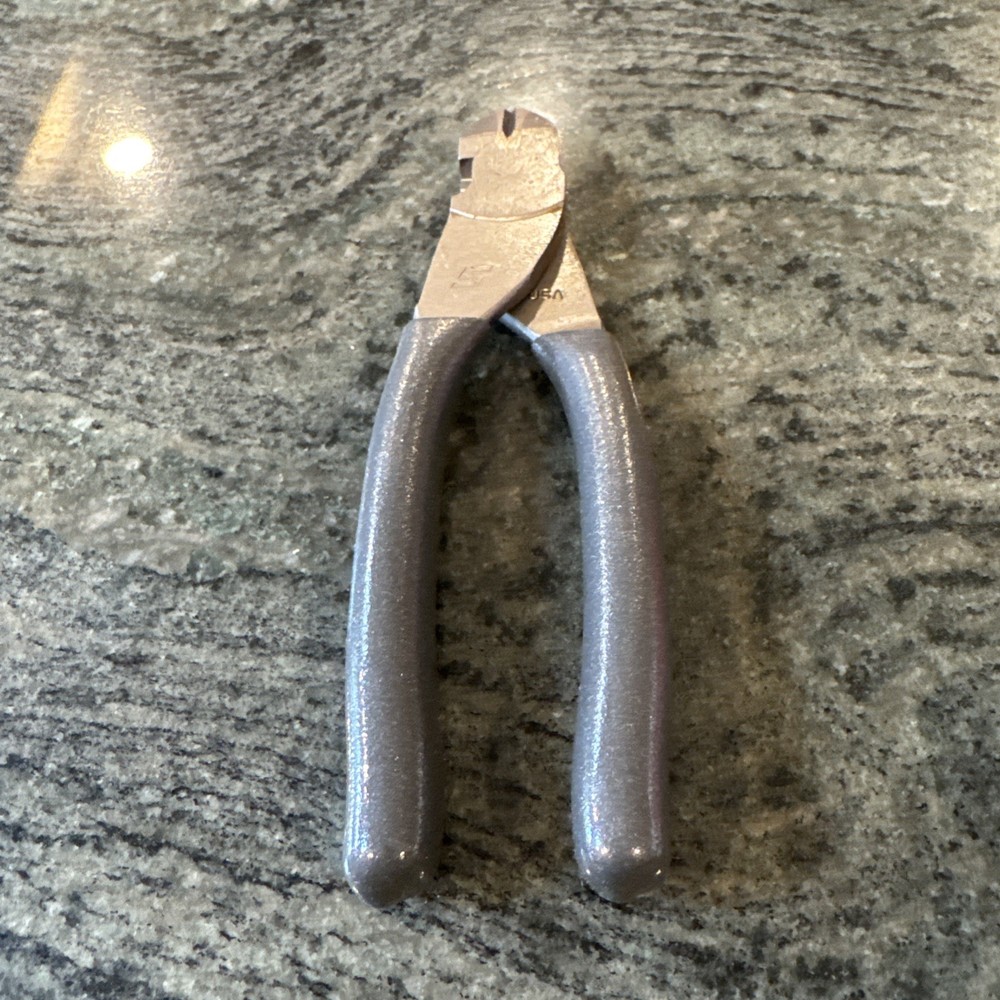 Snap On 87acf 7” vector edge diagonal cutter dark titanium new