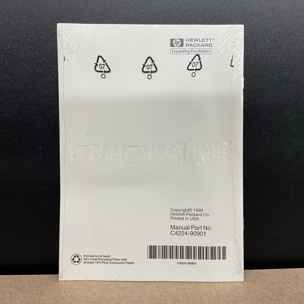 Hewlett Packard HP LaserJet 1100 Quick Reference Guide - Factory Sealed