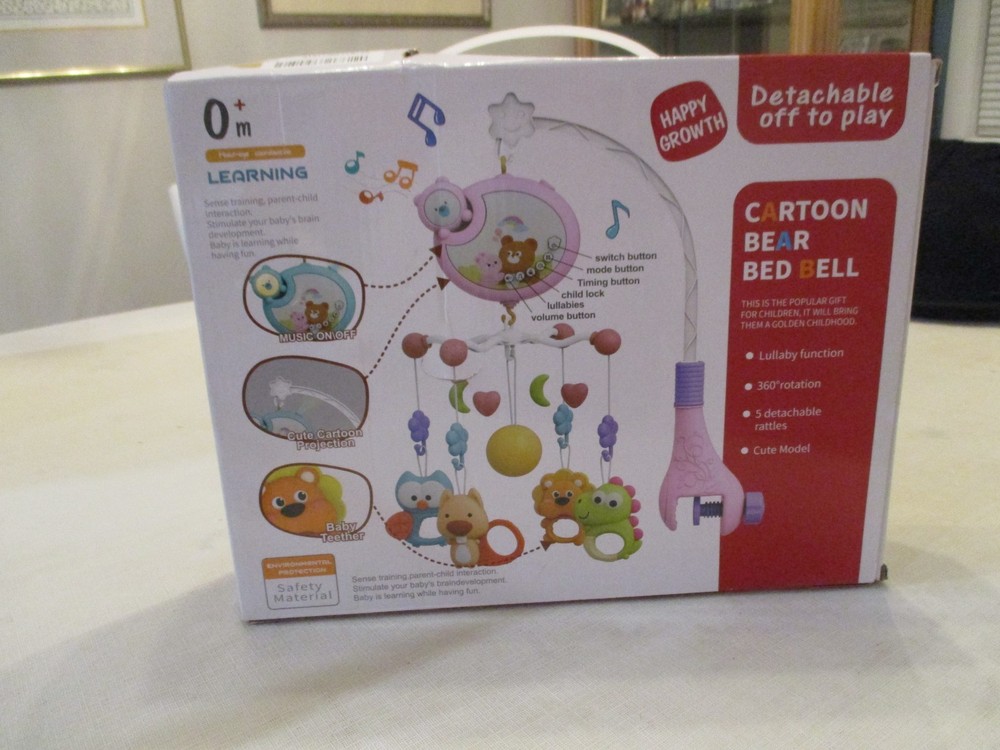 aiyingle cartoon bear red bell