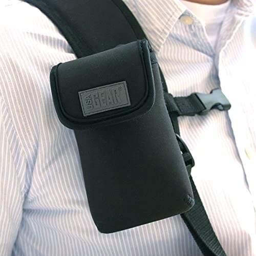 Small Digital Camera Case with Carabiner, Belt Loop, Scratch Resistant -