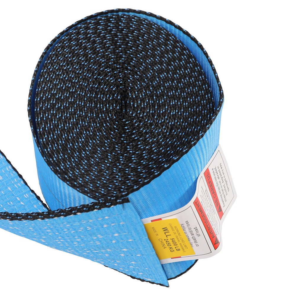 10 Pack 4"x30' Winch Straps Red/Blue With flat hook Flatbed Tie Down Strap NEW
