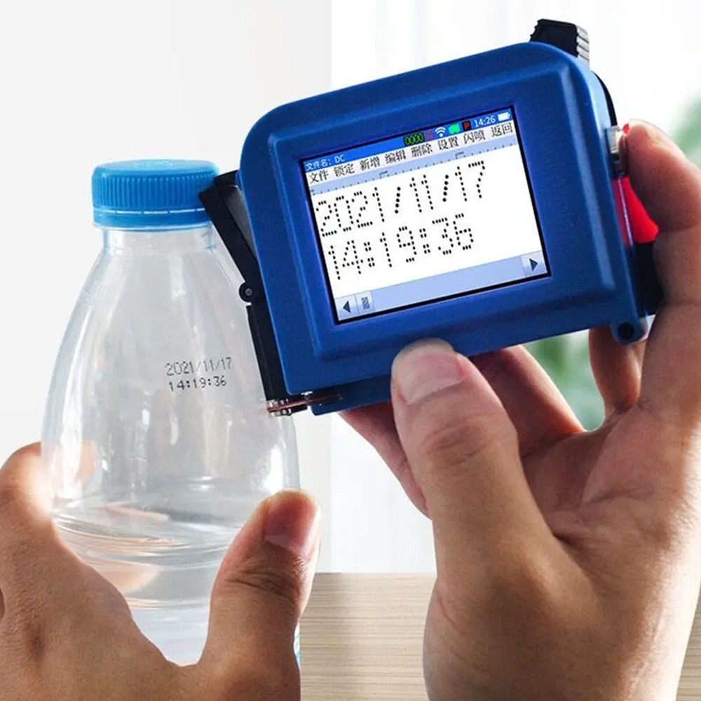 Mini QR code Date Packaging Bag Bottle Cap Inkjet Printer Smart Inkjet Printer.