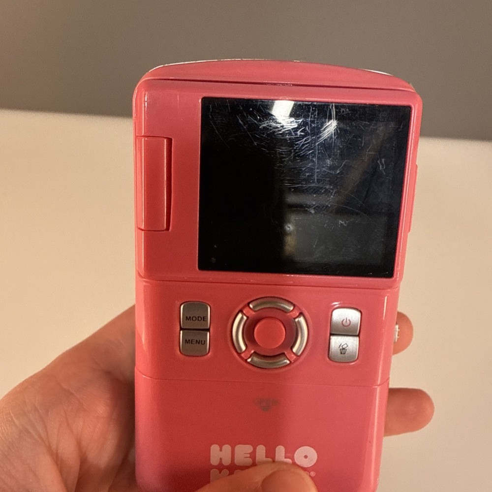 RARE Hello Kitty Camera, Camcorder - Tested and working
