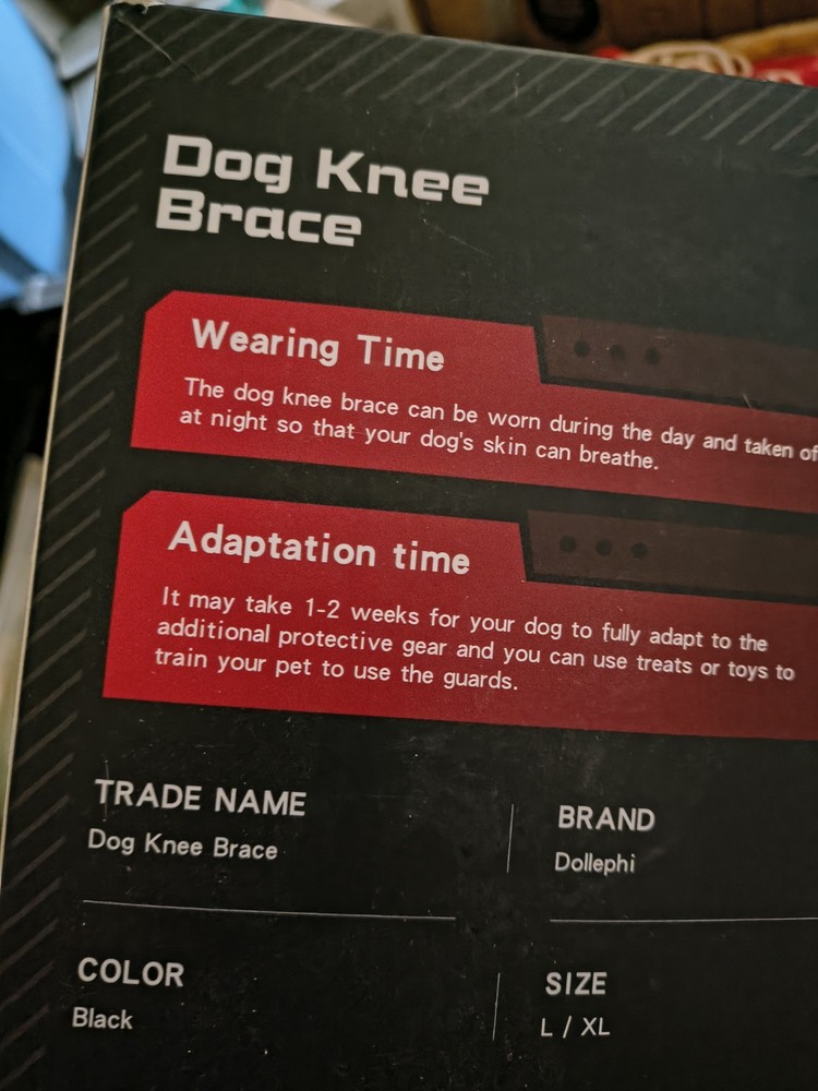 Knee Brace For dogs Back Leg