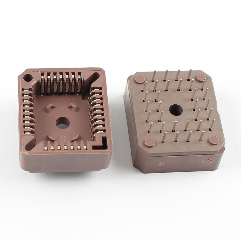 5Pcs New PLCC32 PLCC 32 Pin DIP IC Socket Adapter Converter