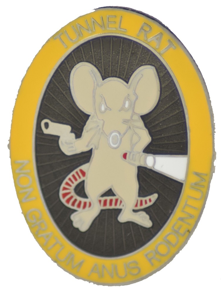TUNNEL RAT HAT PIN