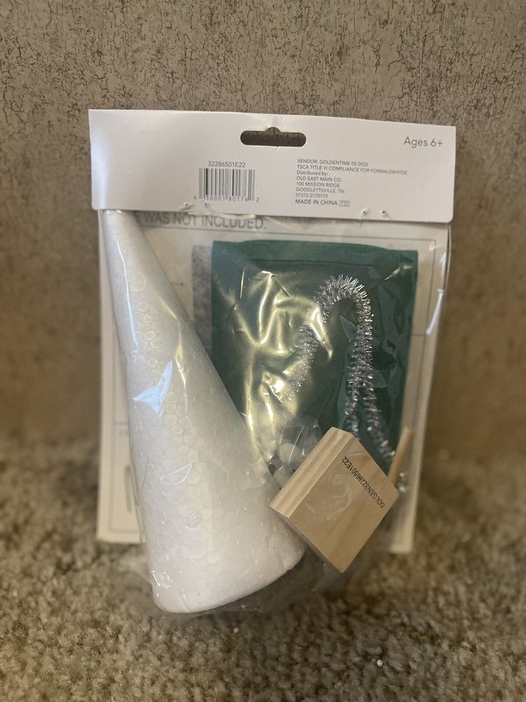 Do it Yourself Craft Christmas Tree Kit