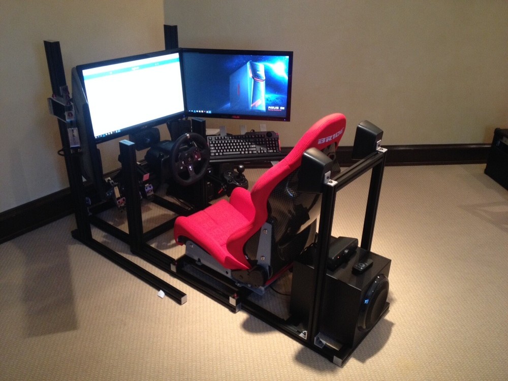 4PLAY RACING Rear Speaker/Sub Mount for Platform Console BLACK ANODIZED