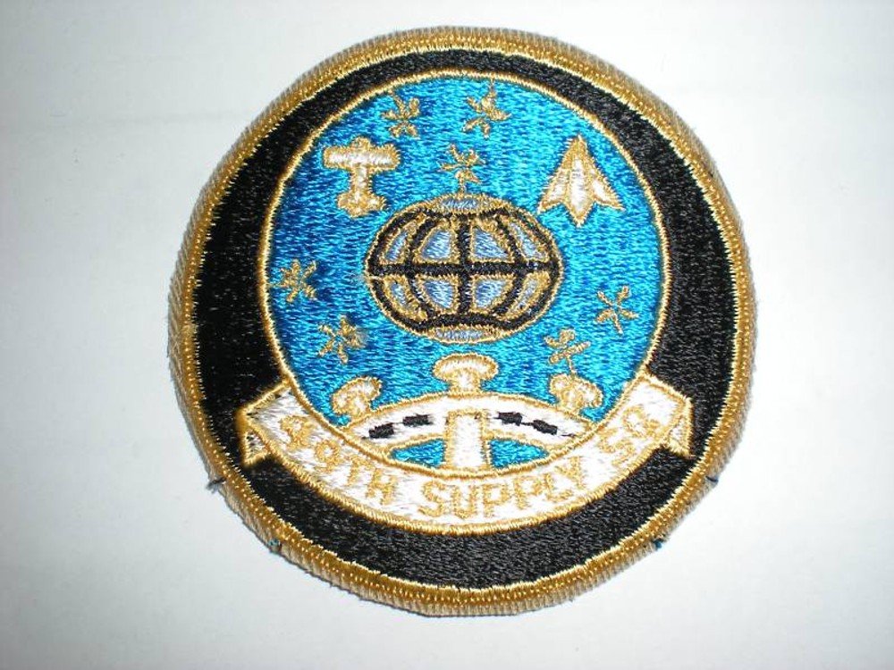 USAF 49TH SUPPLY SQUADRON PATCH -COLOR