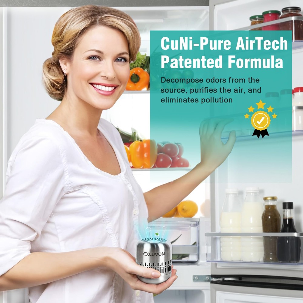 Refrigerator Deodorizer,Lasts for 10 Years,Fridge Deodorizer Kitchen Gadgets ...