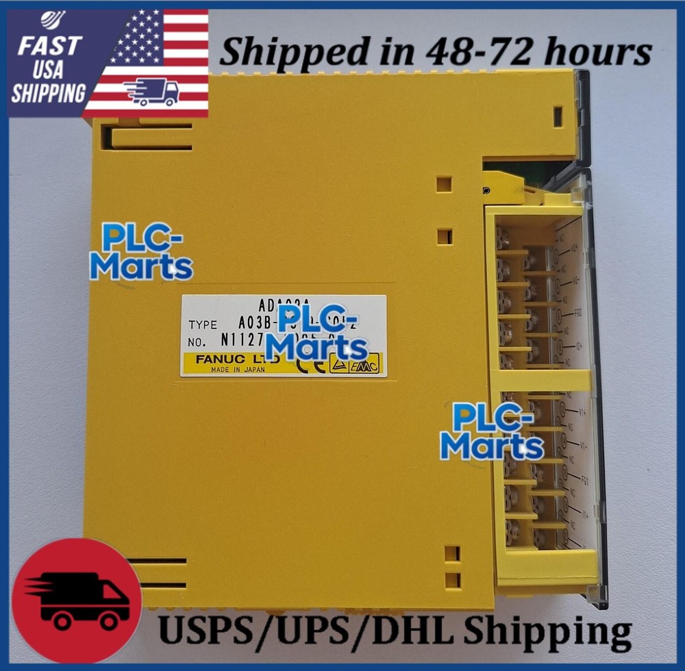 Fanuc A03B-0819-C052 analog output module ADA02A.