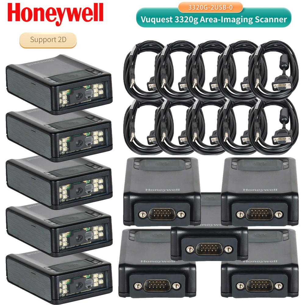 Honeywell Vuquest 3320g Area-Imaging Scanner 1D 2D Barcode Scanner USB Reader
