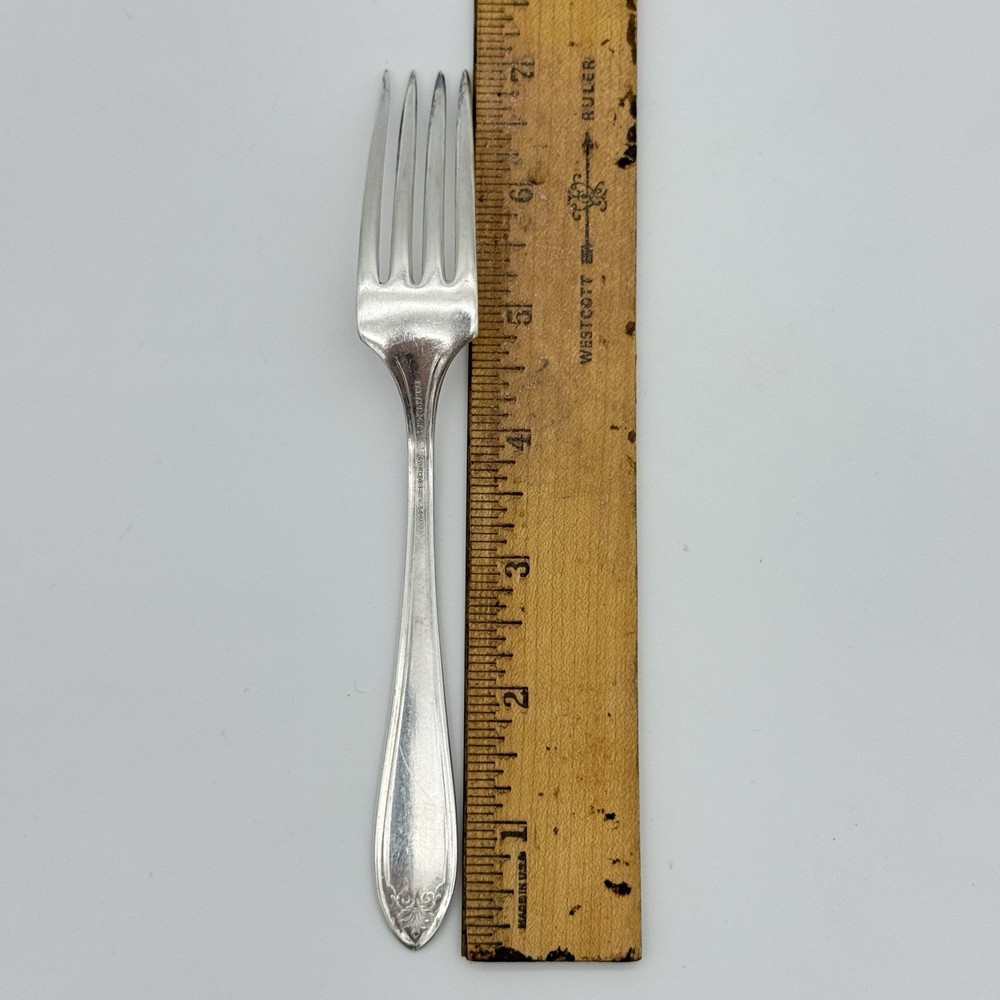 Rogers & Son AA Silverplate TRIUMPH Dinner Fork 1925