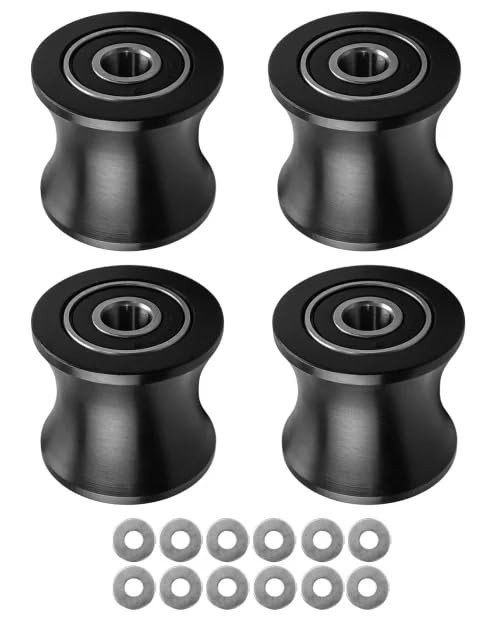 4 PCS Gym Replacement Wheel Rollers Fits Total Trainer Pilates Pro Models