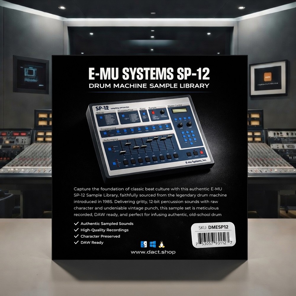 E-MU SP-12 Drum Machine Sample Library