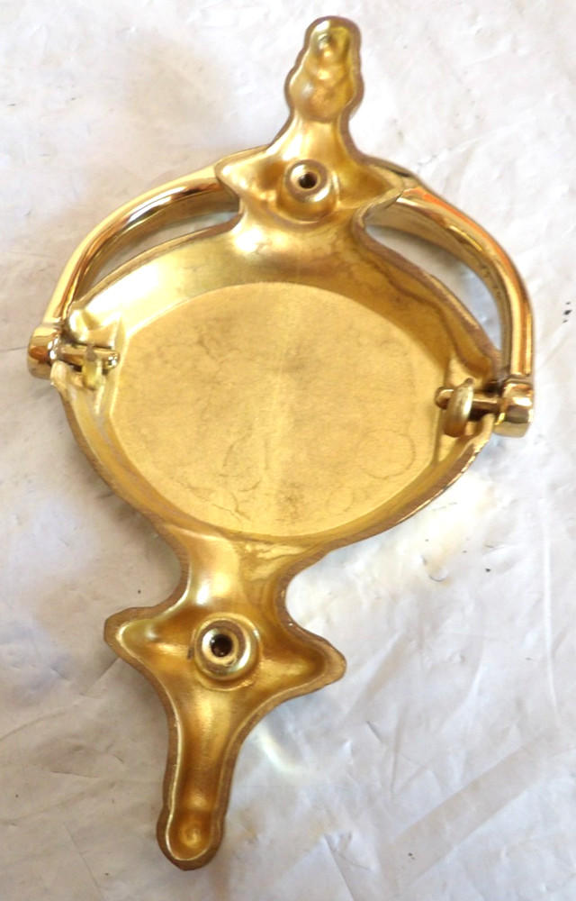 Solid Brass Hand Crafted Door Knocker " Read Description"