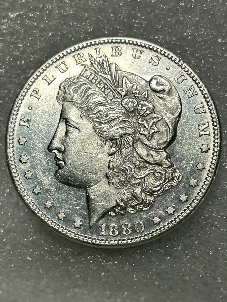 1880 S Morgan Silver $1 BB-R32,33