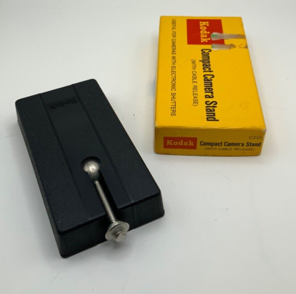Vintage Kodak Compact Camera Stand with Cable Release Model C225 - with box