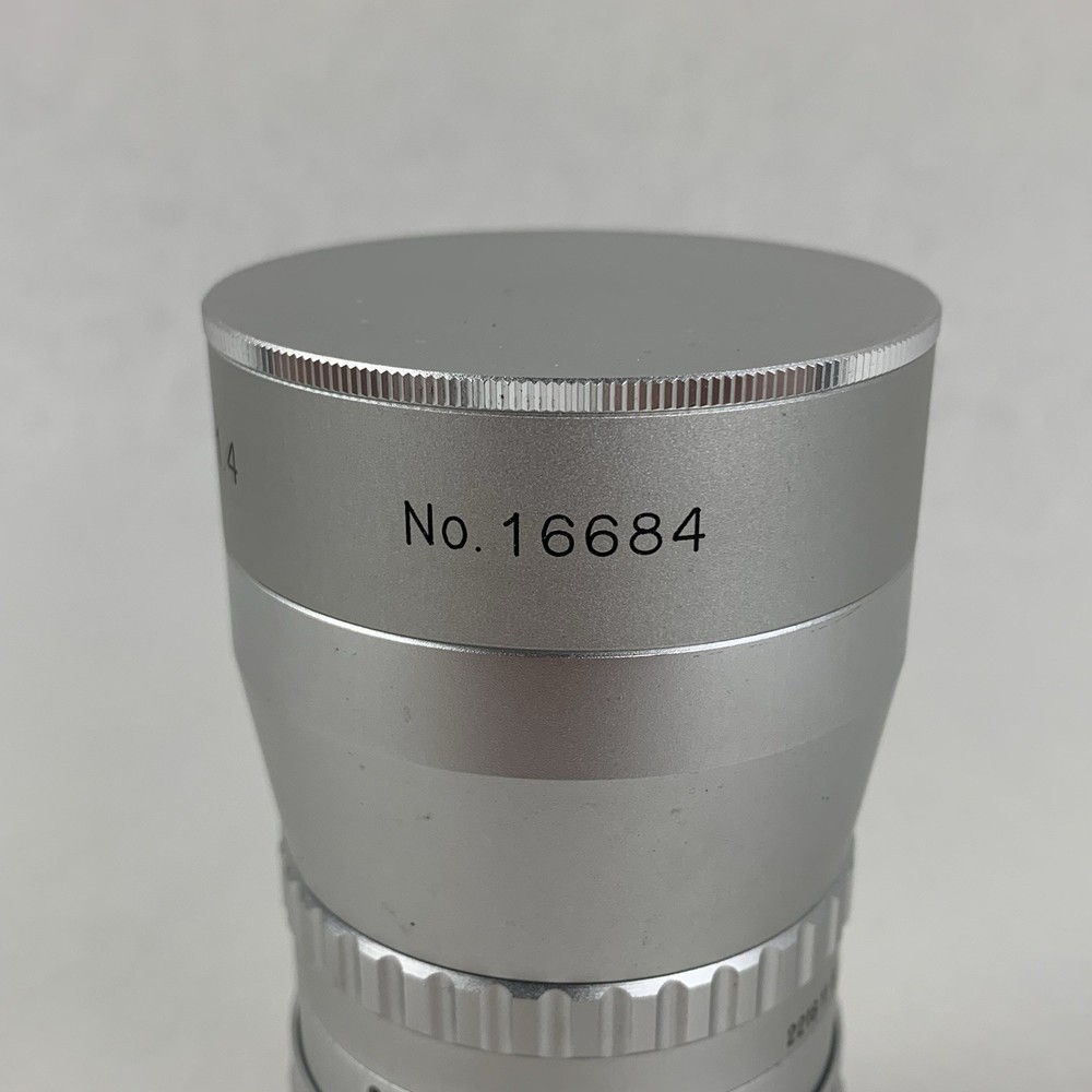 Soligor Television Lens 1:1.4 75mm C-Mount Untested