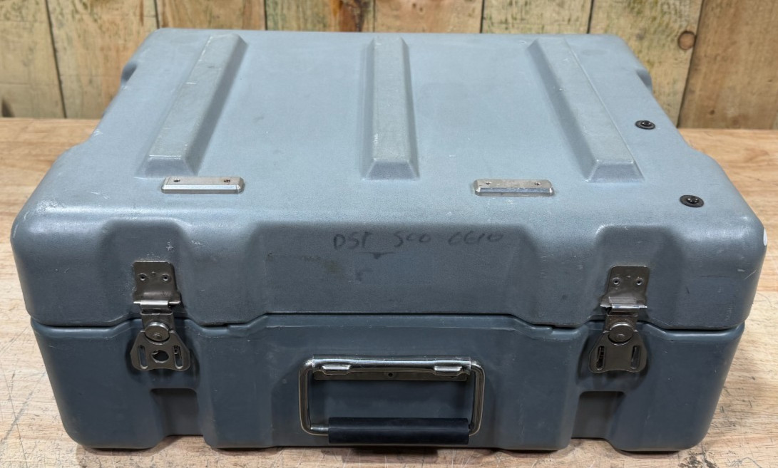 Pelican Hardigg Case 19x15x9" Grey Waterproof Storage Footlocker