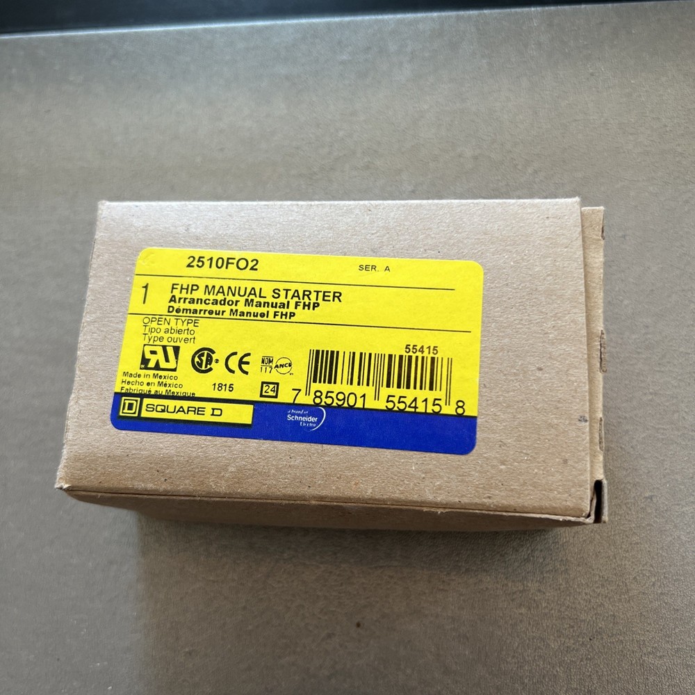 FHP MANUAL STARTER 2510FO2
