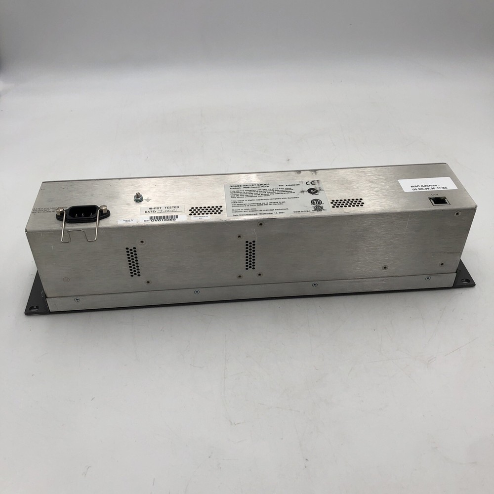 USED Grass Valley Encore/Prelude PMB Control Panel POWER TESTED READ C