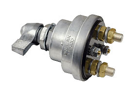 Master Battery Disconnect Switch 4 post DPST kill cut off nhra nascar a
