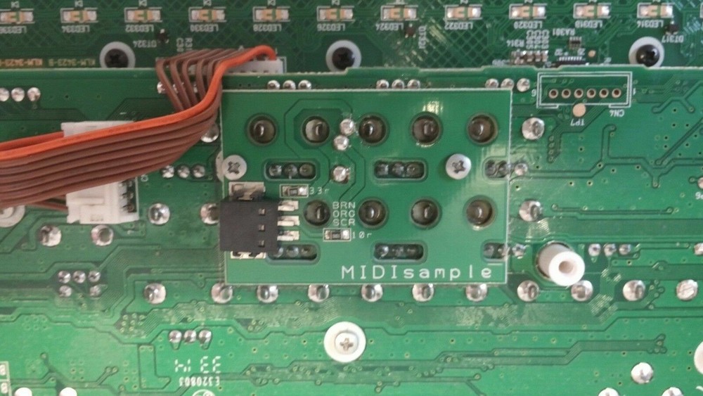 KORG Volca Sample solder-less MIDI out modification board