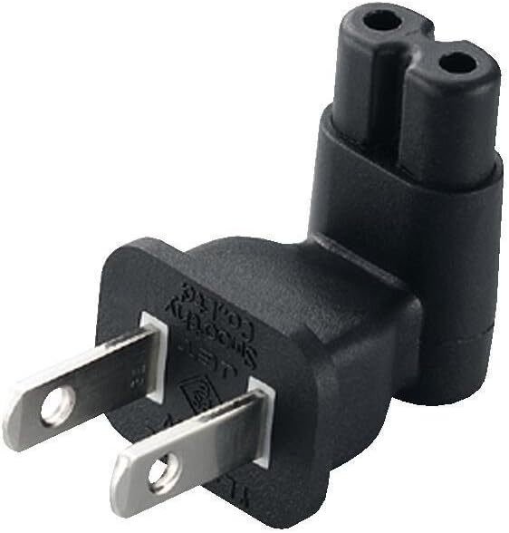 ELECOM Power Plug Notebook PC AC Adapter Directly connected 2Pin-2pin Verti