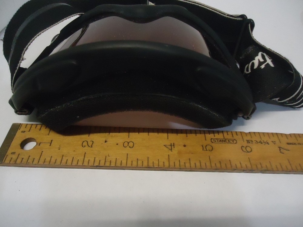 Smith Optics Ski Goggles Adjustable Ventilated Black Frame Great Shape