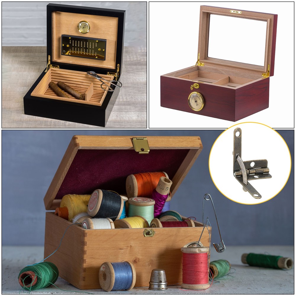 10pcs dial hinge 22x28mm for bronze box