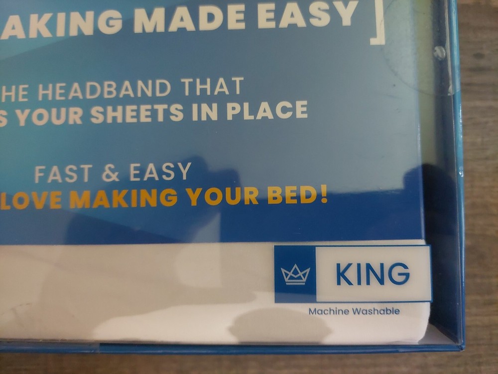 Better Bedder Bed Fitted Sheet - White, King