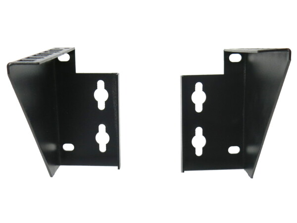 CNAweb 2U 19" Network Rack Bracket for Wallmount Vertical Hang or Desk Mount