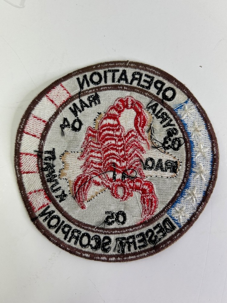 Operation Desert Scorpion Patch