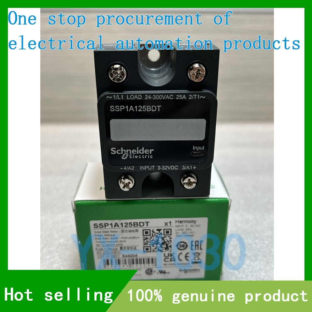 Original Schneider SSP1A125BDT solid state relay panel mount