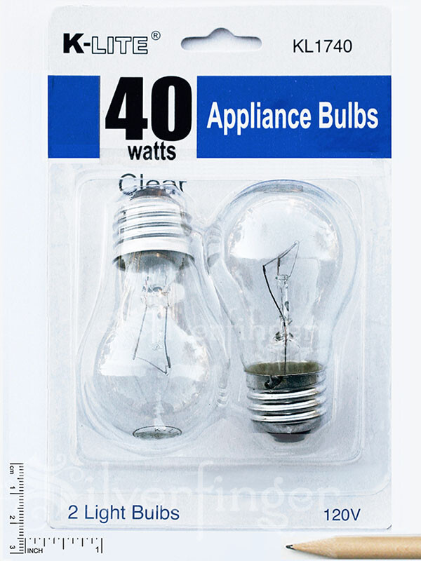 4—6 pcs Appliance Light Bulbs Refrigerator Freezer Oven Microwave Fridge A15 40W