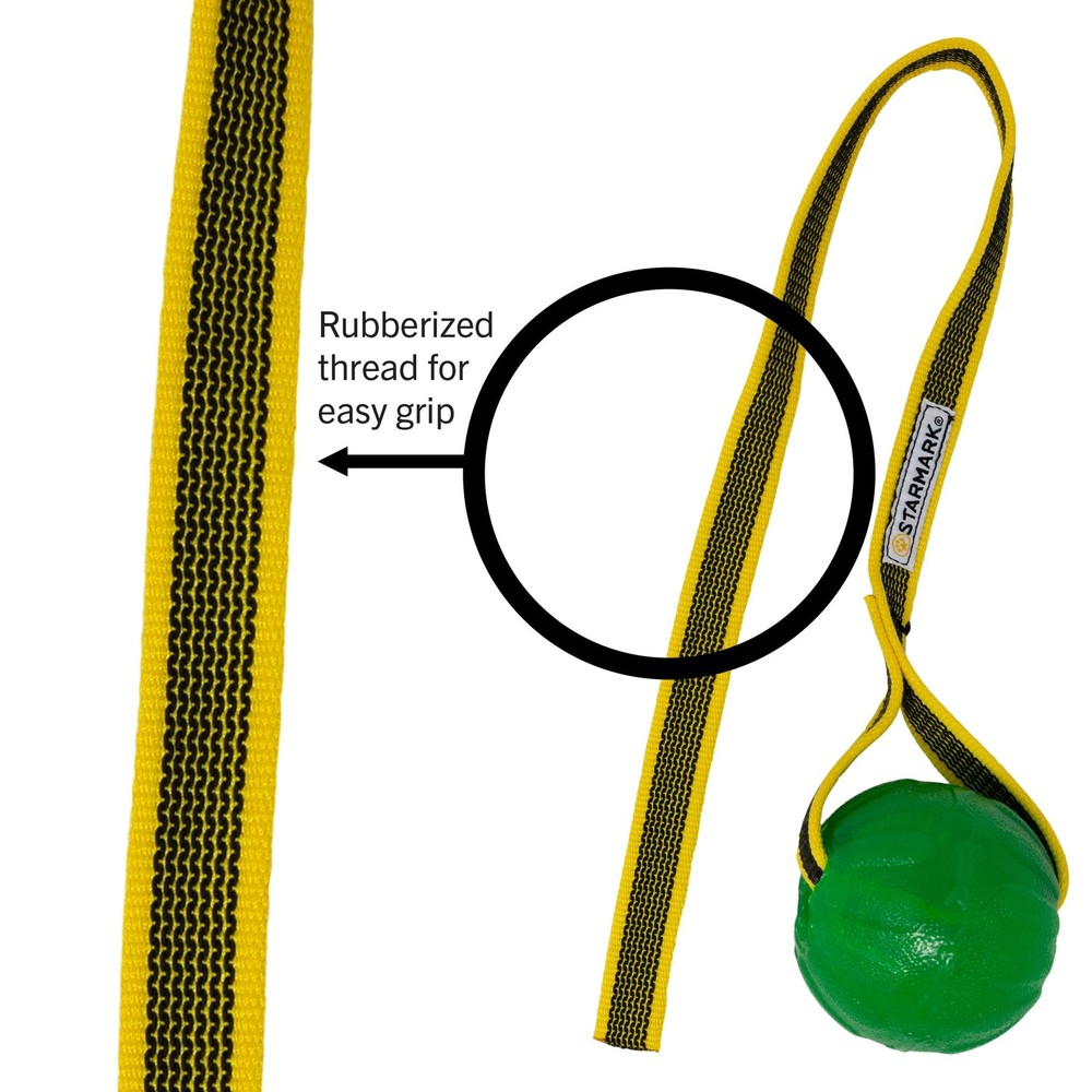 GripCord Chew Ball Cord Medium Small, Green