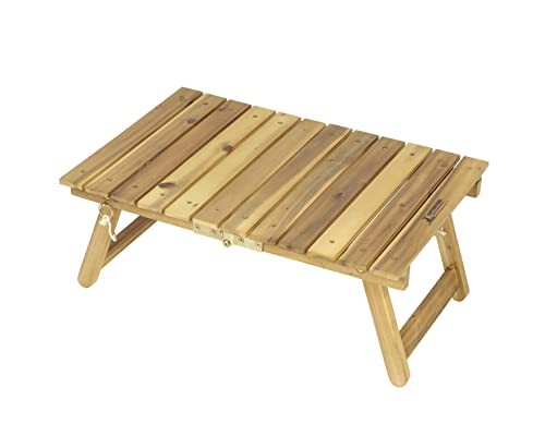 CAPTAIN STAG Outdoor Table FD Low Table Width 60cm Wooden CS Classics