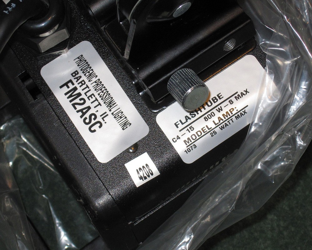 Photogenic Flashmaster Advantage Light Head FM2AC 910506 *NEW* A