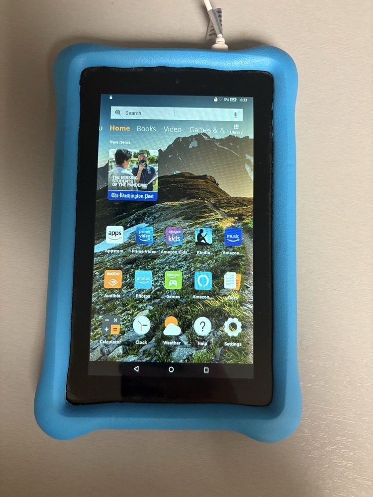 Amazon Kids Fire Tablet Blue