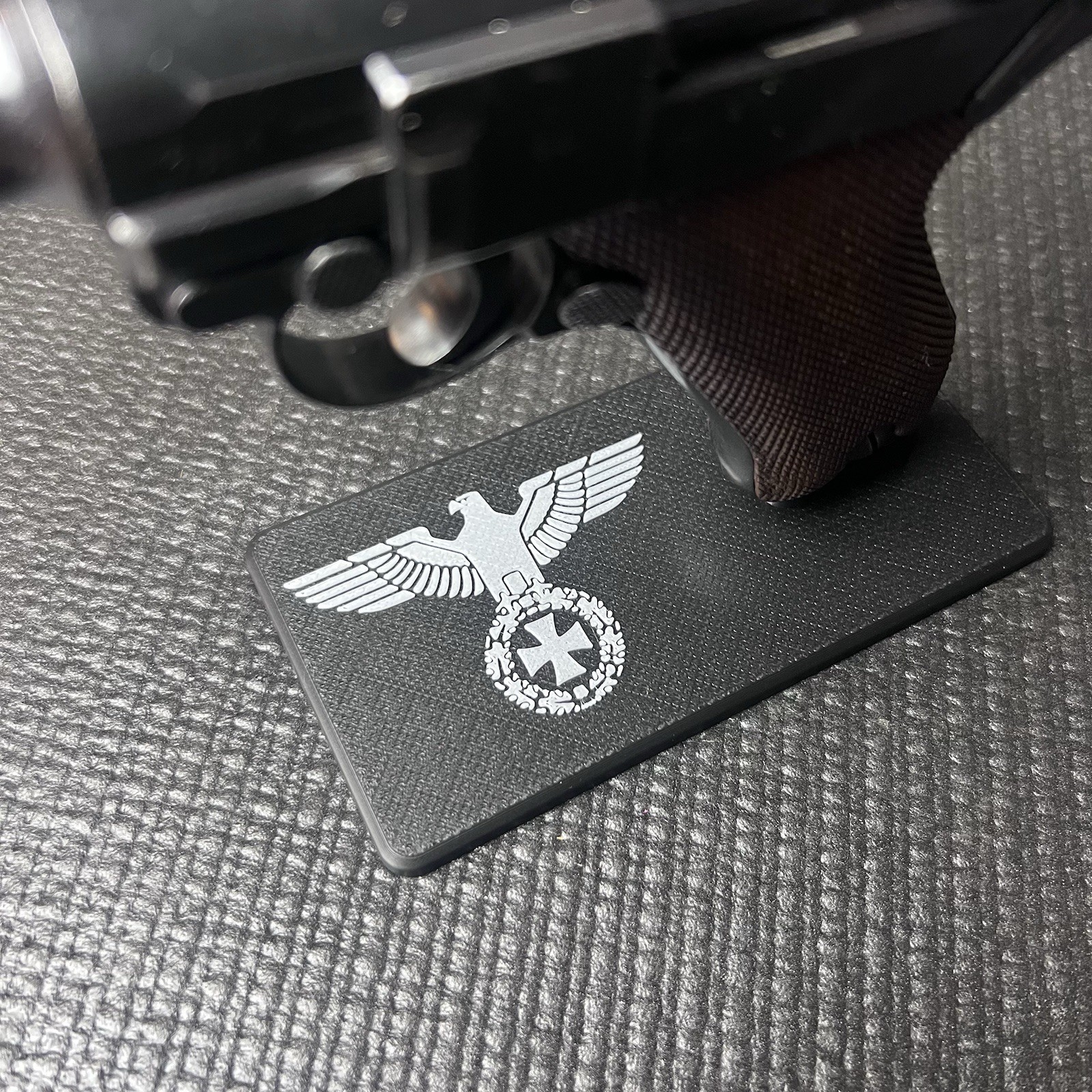 Luger P08 Pistol Display Stand Handgun Maintenance Gun Holder WW2 German