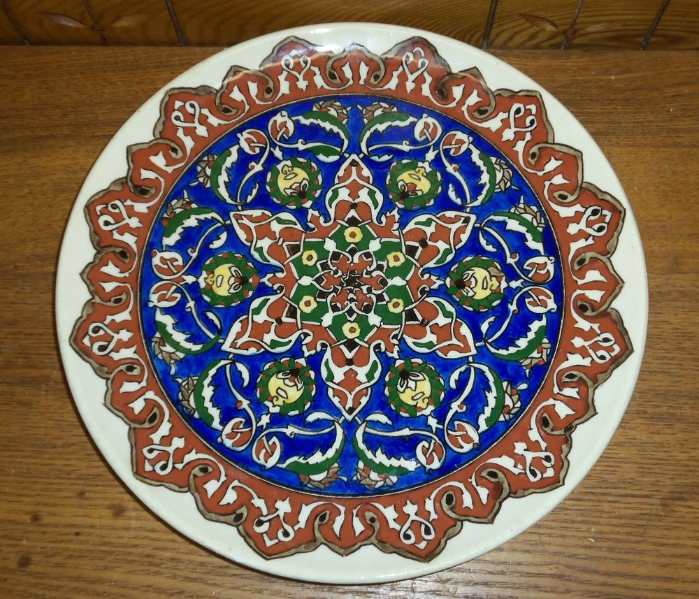 Contemporary Art Pottery Charger
