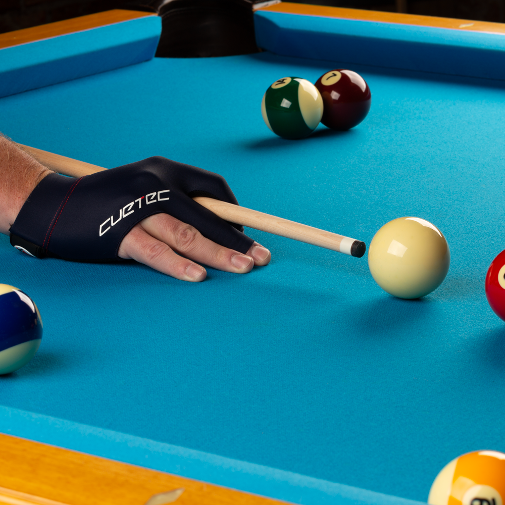 Cuetec Axis BGRCTN Navy Glove Bridge Hand Right
