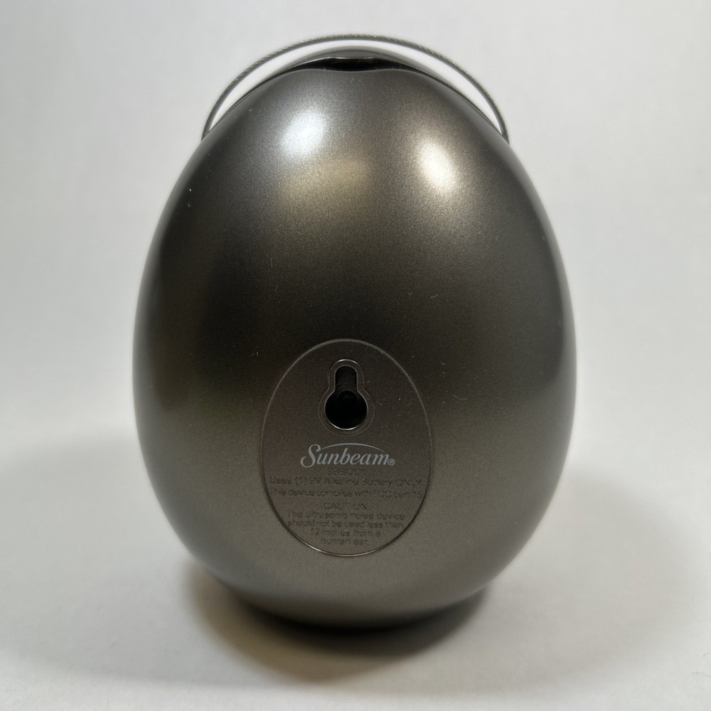 Sunbeam Sonic Egg - Ultrasonic Bark Control Device, SBBCU1, Tested and Working