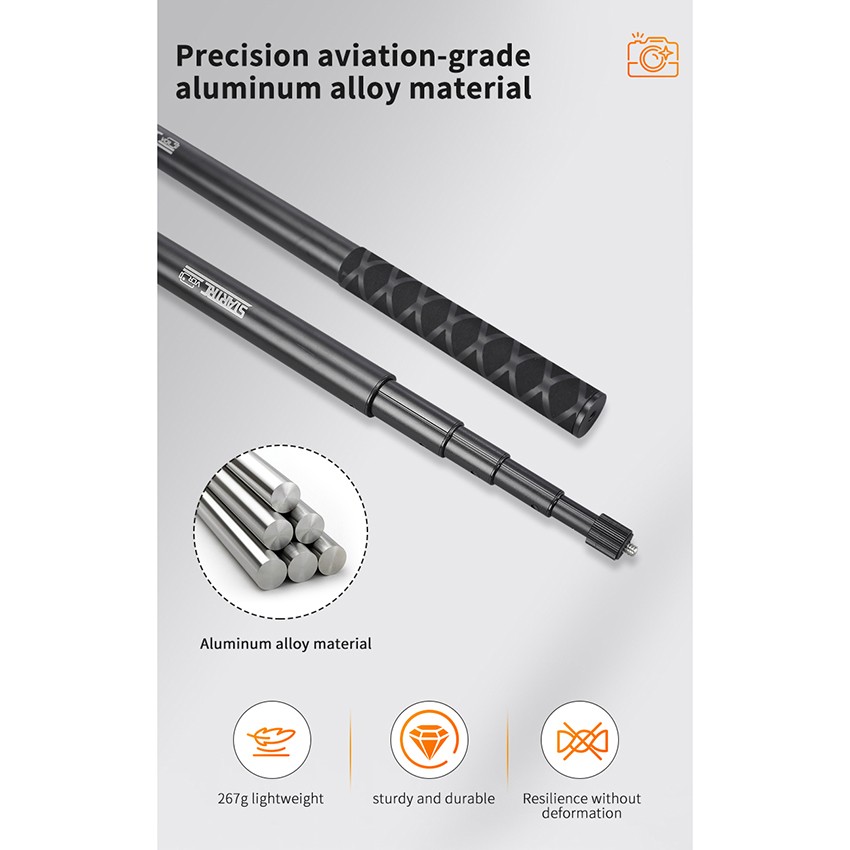 Selfie Stick Rotating Extension Pole for DJI Osmo Action Camera Accessories
