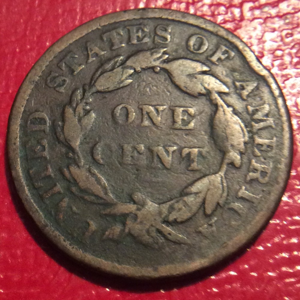 1835 LARGE CENT YOU GRADE D-35