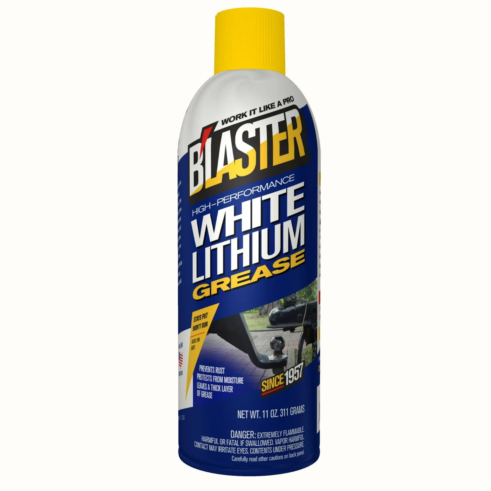 11 oz. High-Performance White Lithium Grease Spray