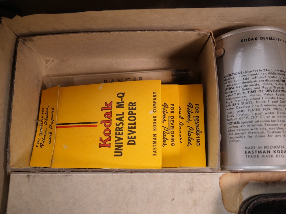 Vintage Sears Ranger Film Developing And Printing Set