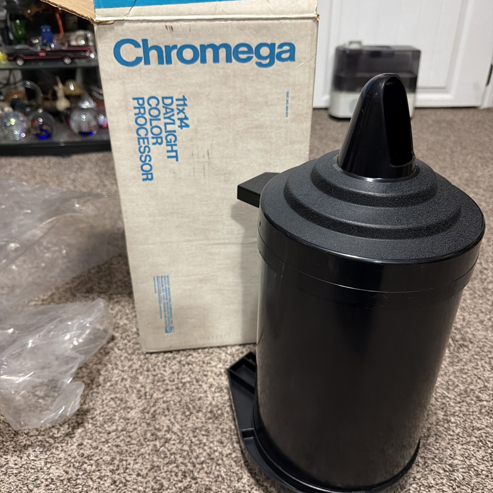 Omega Chromega Daylight Color Processor 12" x 7" tank/drum. New Open Box